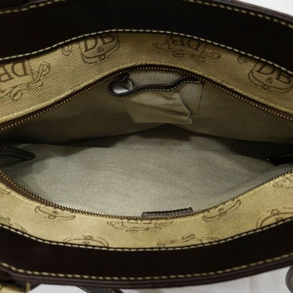 Dooney & Bourke Signature Large Shoulder Bag & Eyeglasses case - Picture 5 of 9